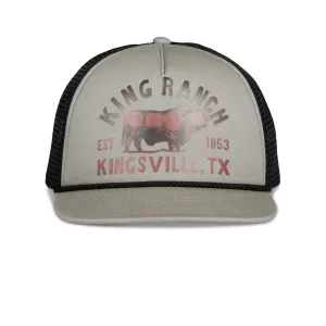 Bull Foam Front 5 Panel Flatbill Cap