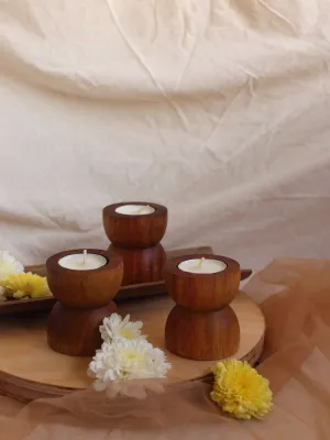 Drum Tea-Lights (Set of 3)