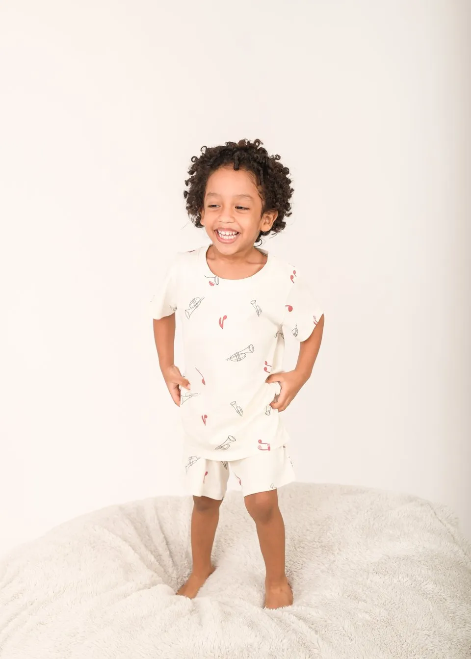 Fa-la-la-la- Big Kid Short Set