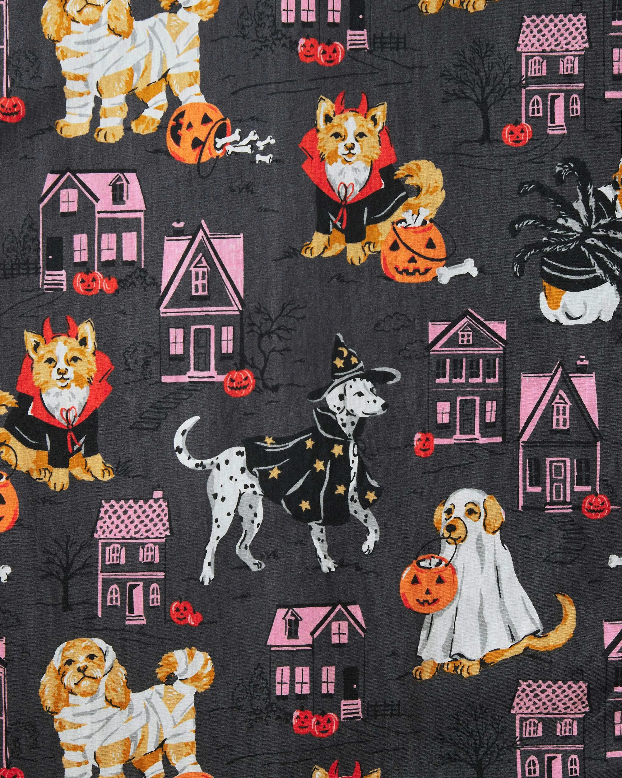 Howloween Night - Long PJ Set - Moon Rock