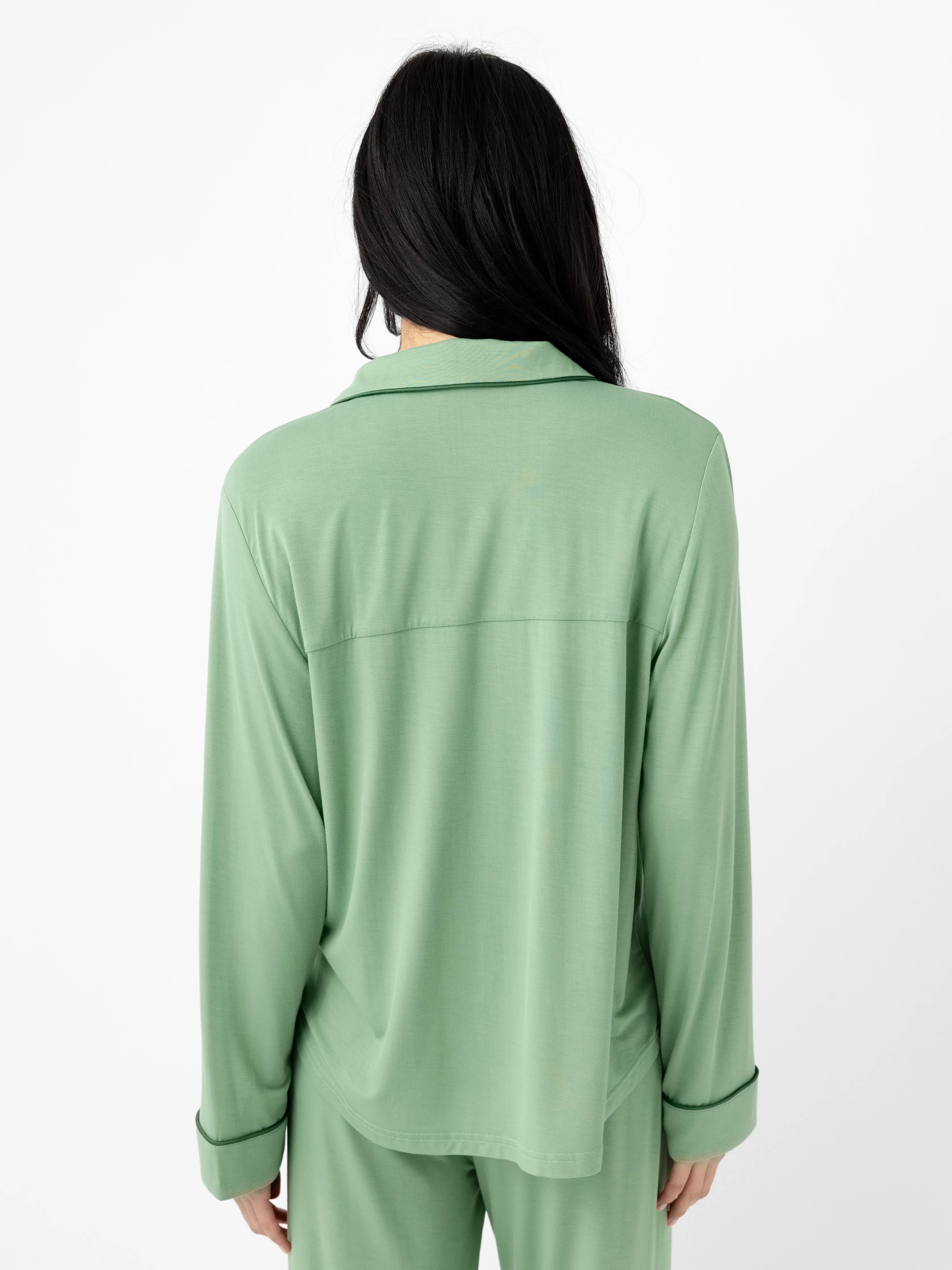 Last Chance Women's Bamboo Stretch-Knit Long Sleeve Pajama Set