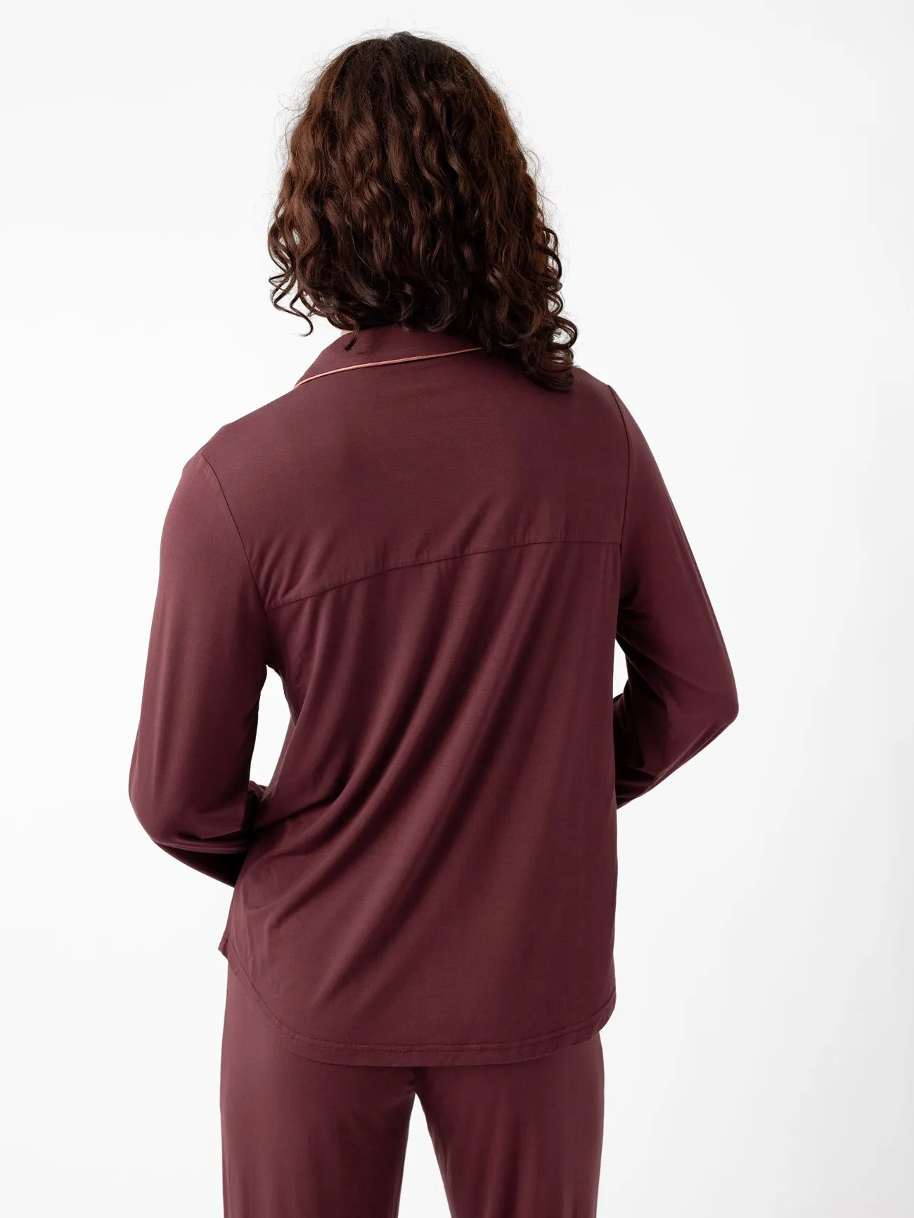 Last Chance Women's Bamboo Stretch-Knit Long Sleeve Pajama Set