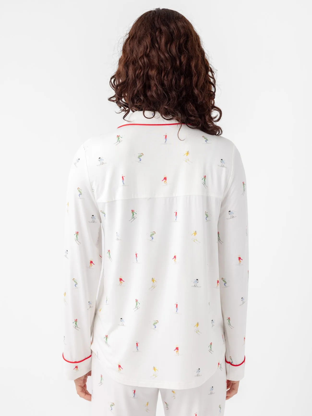 Last Chance Women's Bamboo Stretch-Knit Long Sleeve Pajama Set