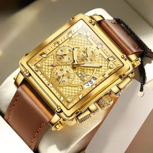 Luxury Square Quartz Watch
