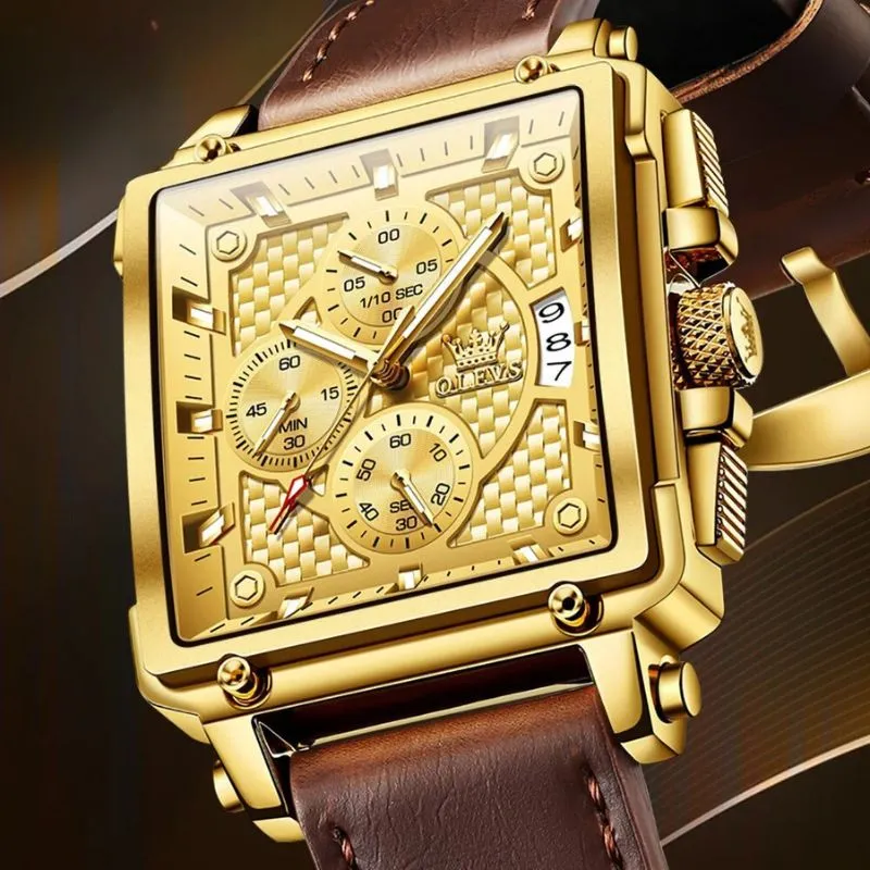Luxury Square Quartz Watch