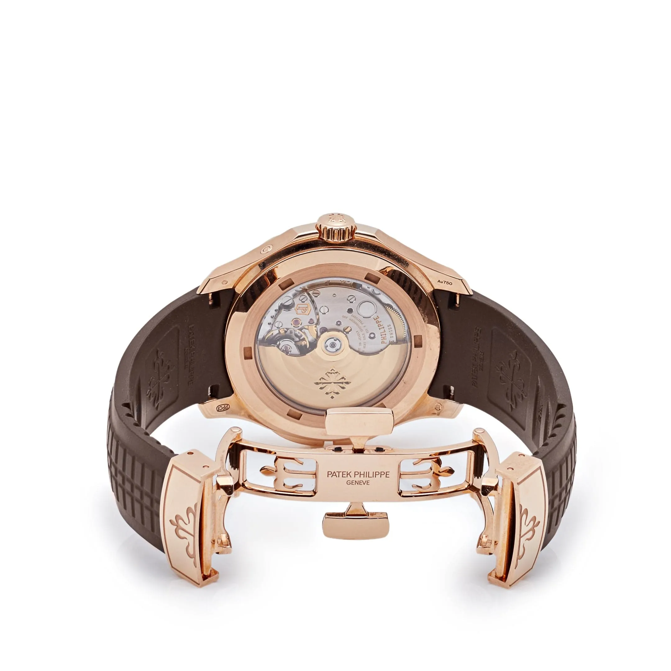 Patek Philippe Aquanaut 5164R-001 Travel Time Brown Dial Rose Gold (2024)