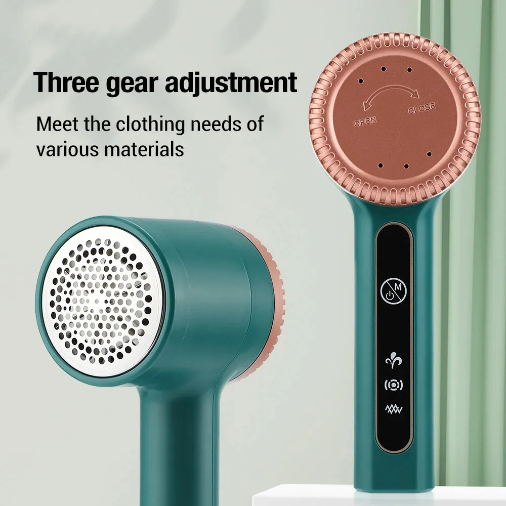 Portable Electric Lint Remover Household Hair Ball Trimmer USB Charging Three Levels Short Eye Catching Clothes Fizz Fluffs Removal