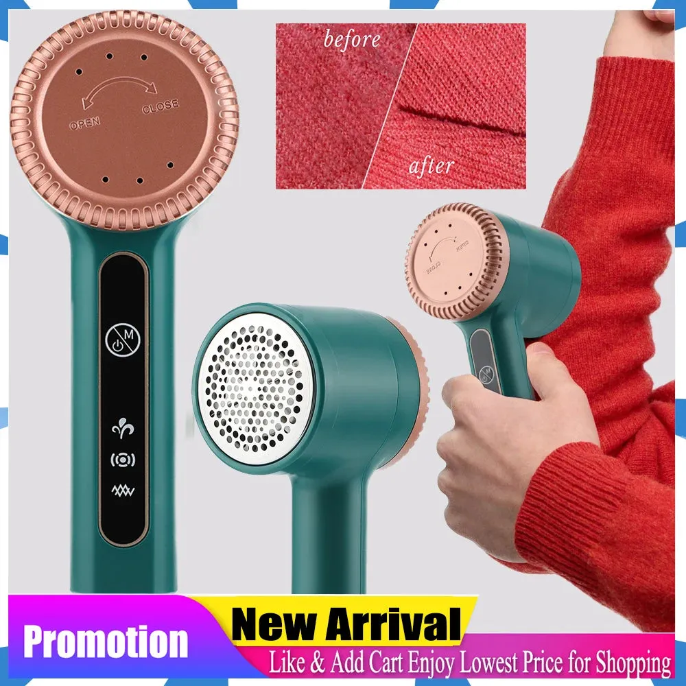 Portable Electric Lint Remover Household Hair Ball Trimmer USB Charging Three Levels Short Eye Catching Clothes Fizz Fluffs Removal