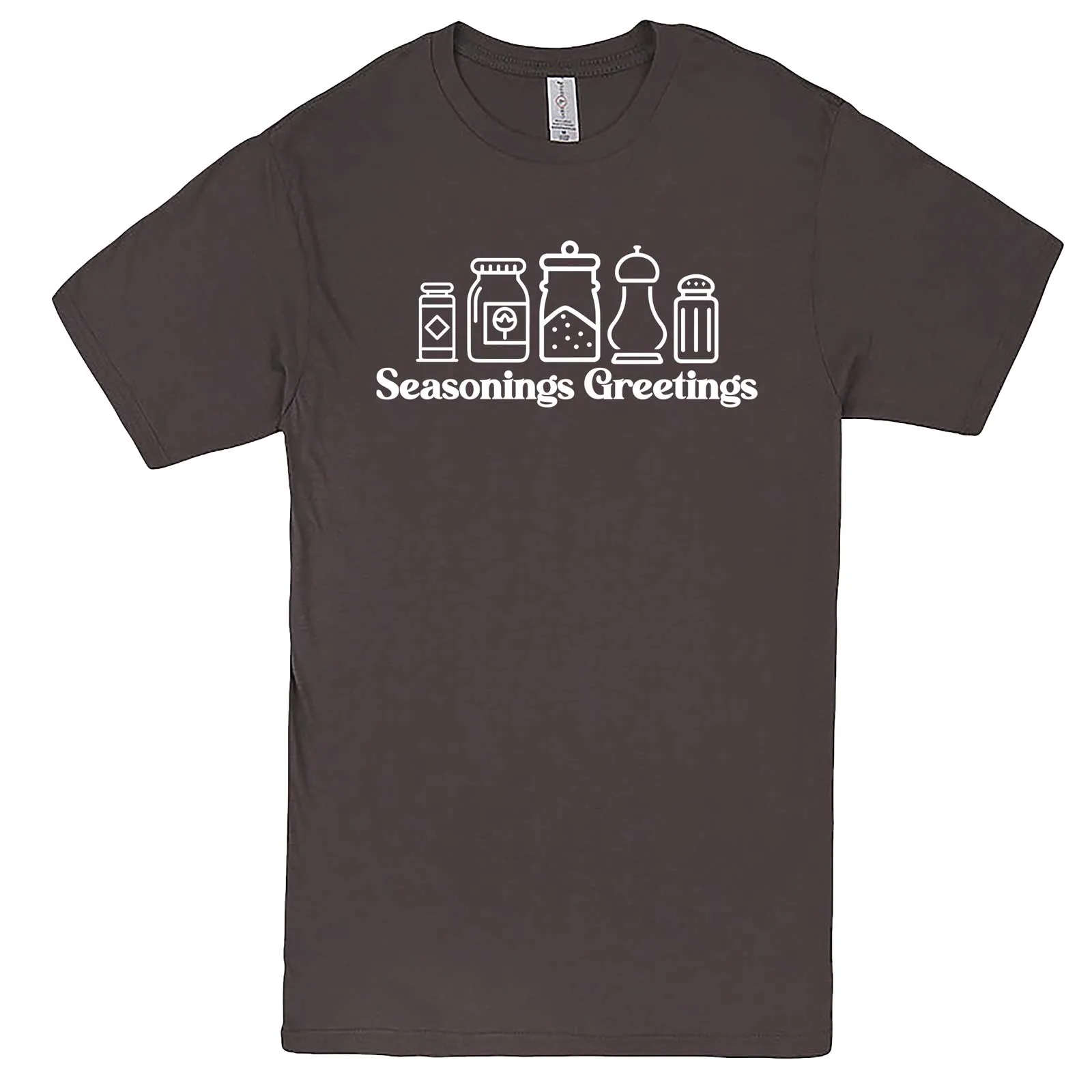 "Seasonings Greetings" men's t-shirt