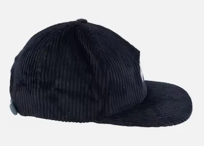 Santa Cruz Eclipse Dot Cap Cord Strapback - Black