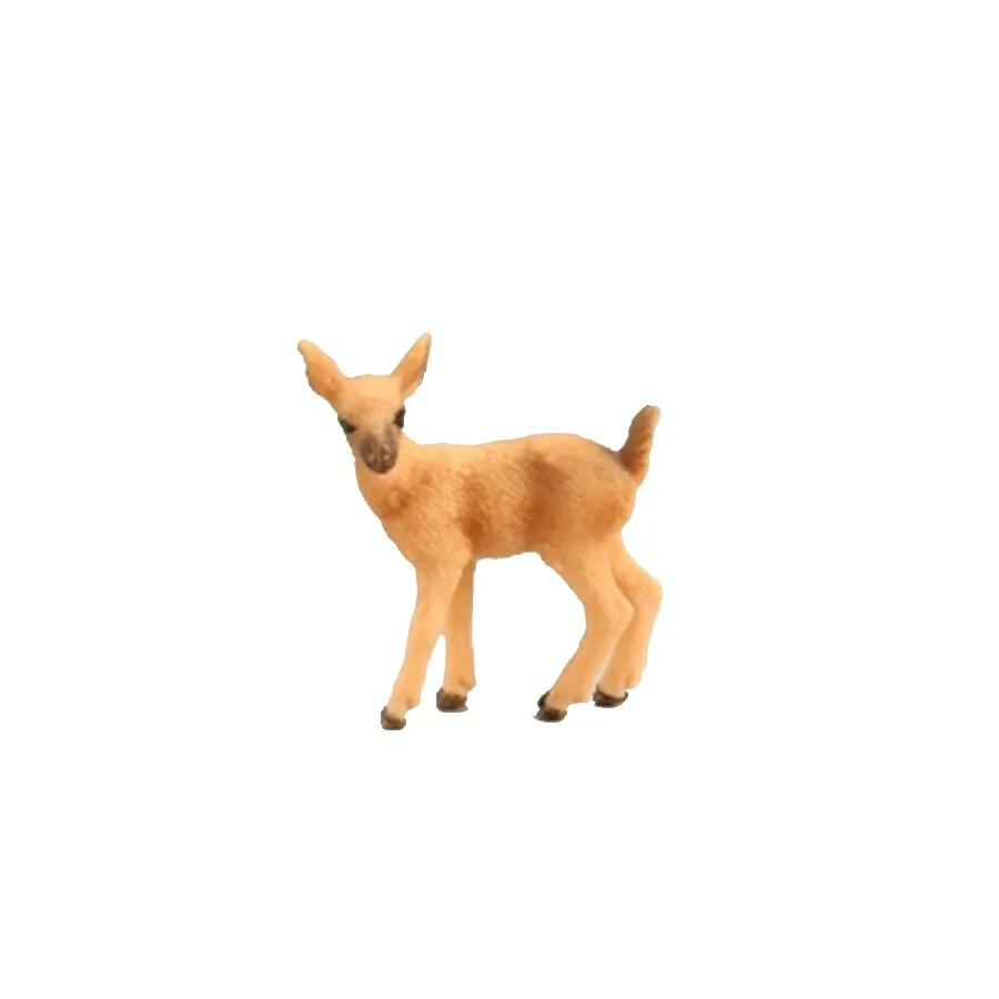 Simulation Wild Animal Deer Model Figurines,Moose,Elk,reindeer,Alpaca Action Figures Collection Figure Toys For Children