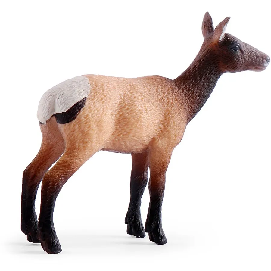 Simulation Wild Animal Deer Model Figurines,Moose,Elk,reindeer,Alpaca Action Figures Collection Figure Toys For Children