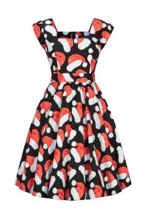 Swing Dress - Santa Hats (10)