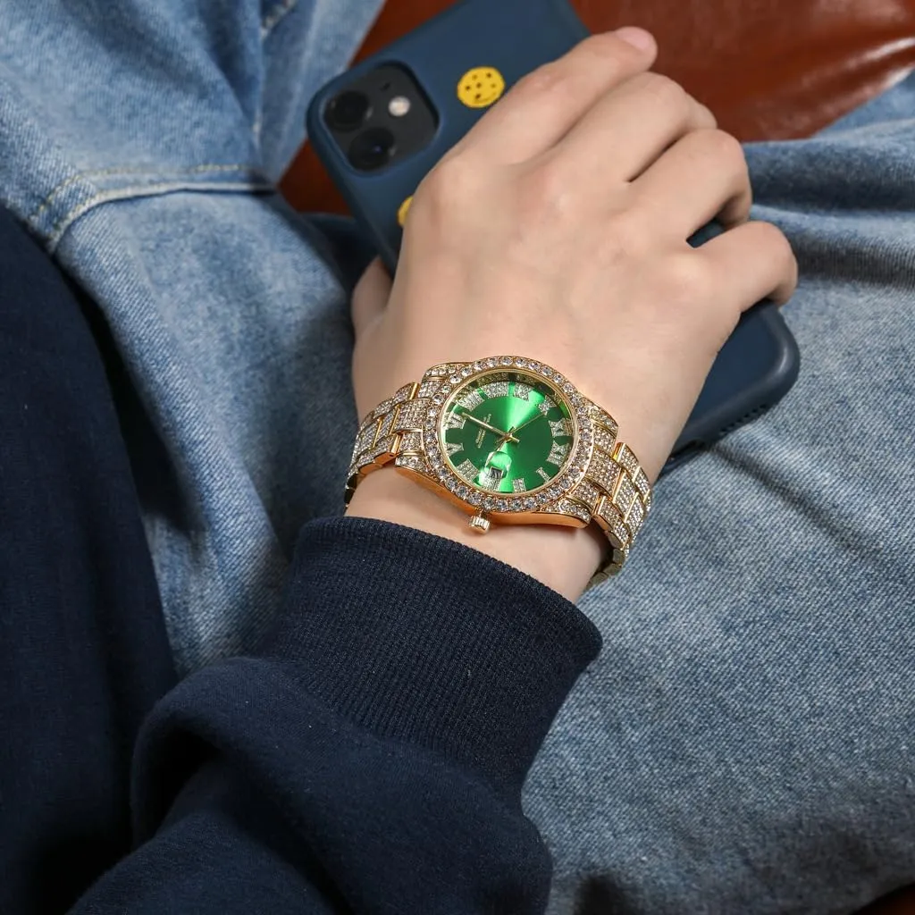 Women Men Luxury Wholesales Watch Fashion Diamond Quartz Bracelet Watches
