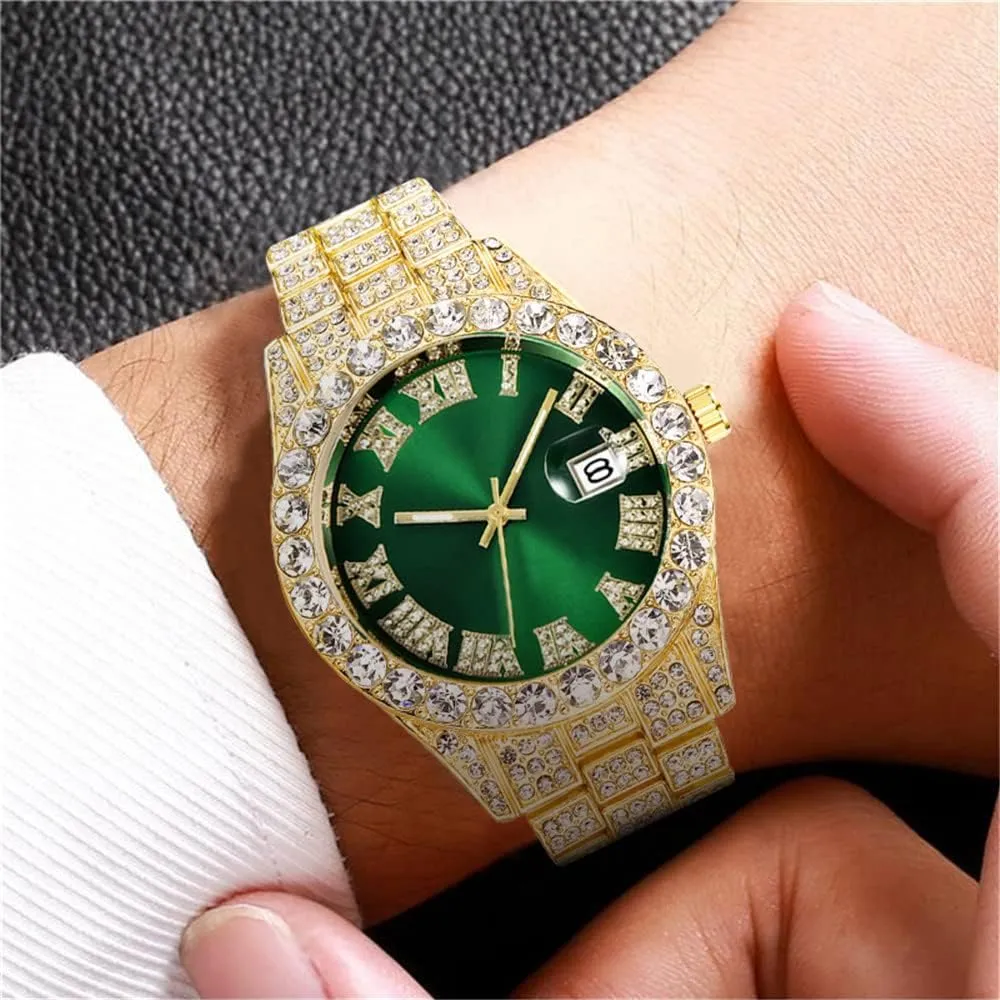 Women Men Luxury Wholesales Watch Fashion Diamond Quartz Bracelet Watches