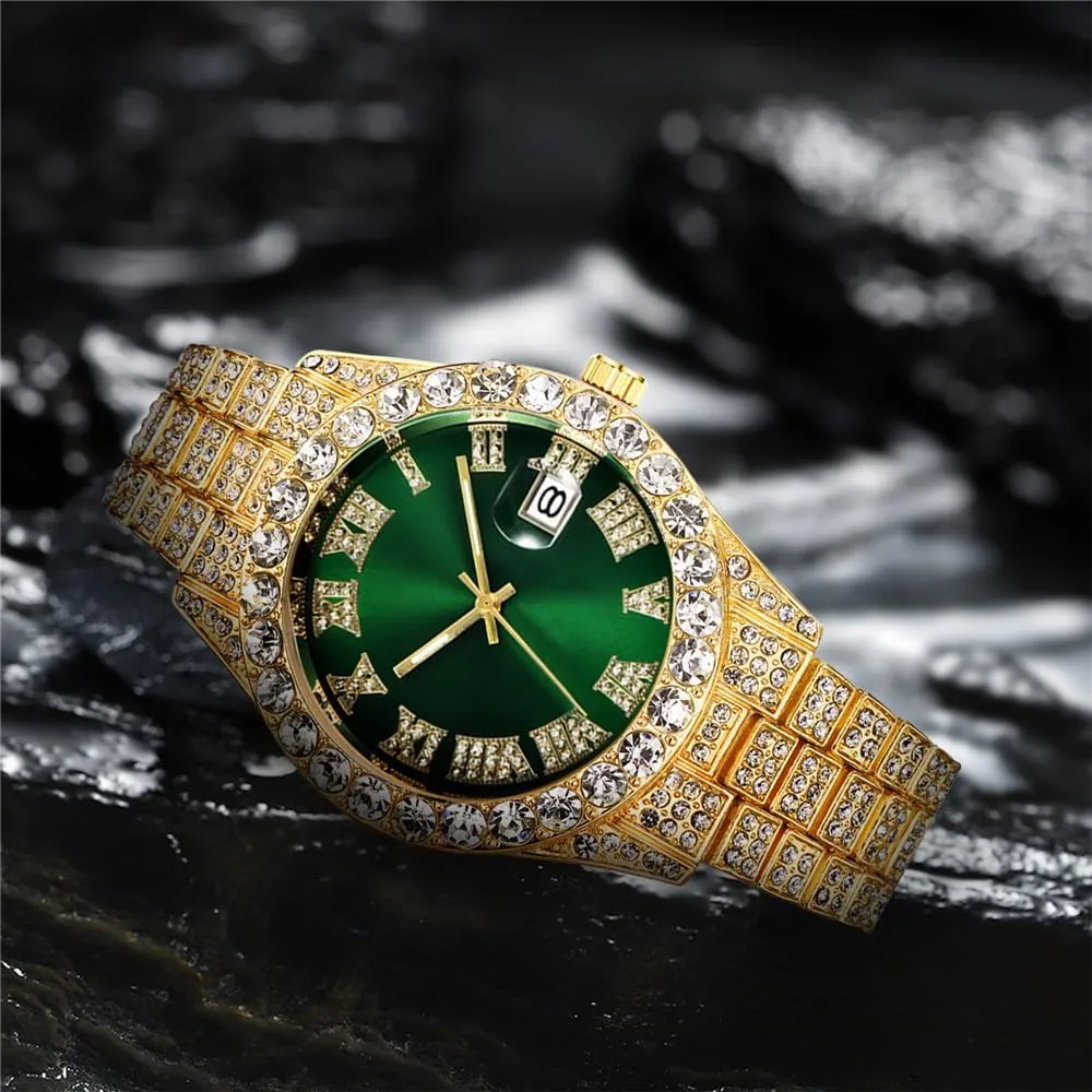 Women Men Luxury Wholesales Watch Fashion Diamond Quartz Bracelet Watches